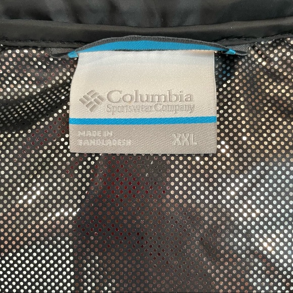 Columbia Men's Lightweight Fivemile Butte Hooded Jacket Black XX-Large Omniheat - Picture 6 of 6